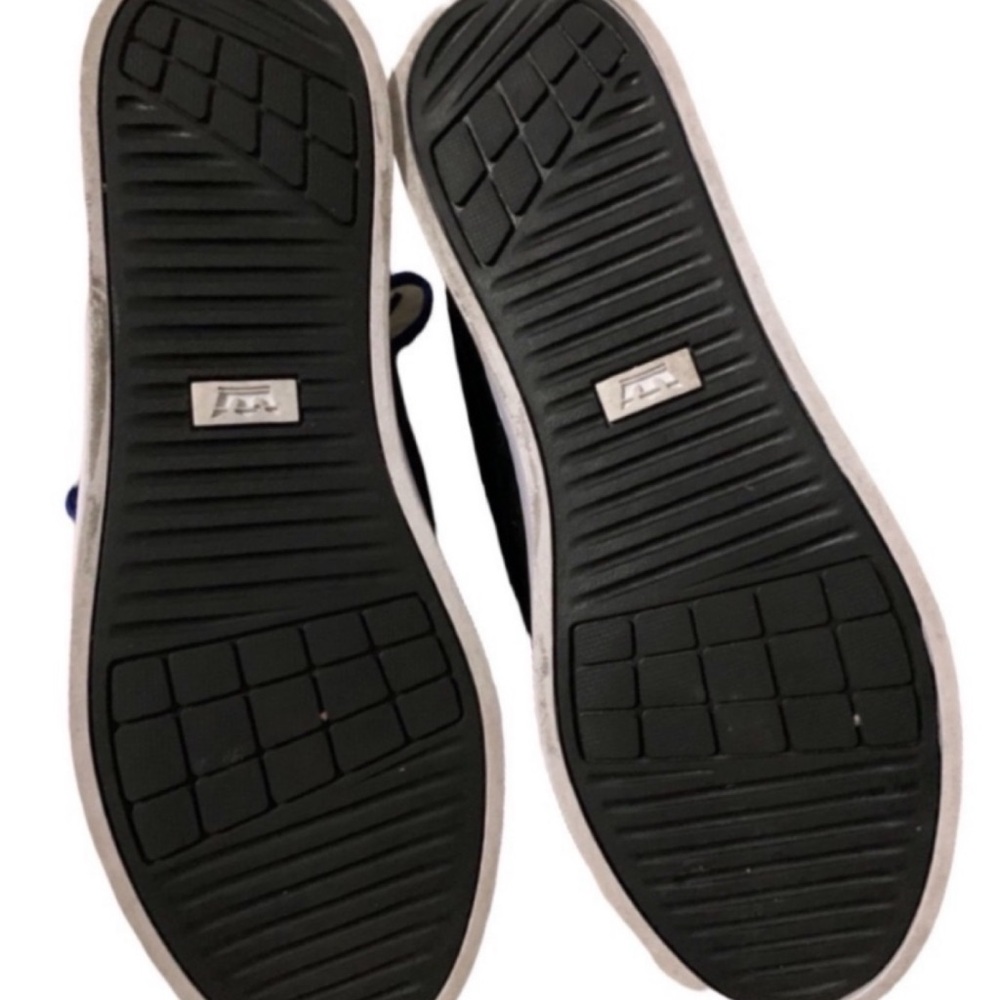 Supra women’s 9.5 Black calf hair high top back zip street wear Joplin sneakers - Picture 7 of 9